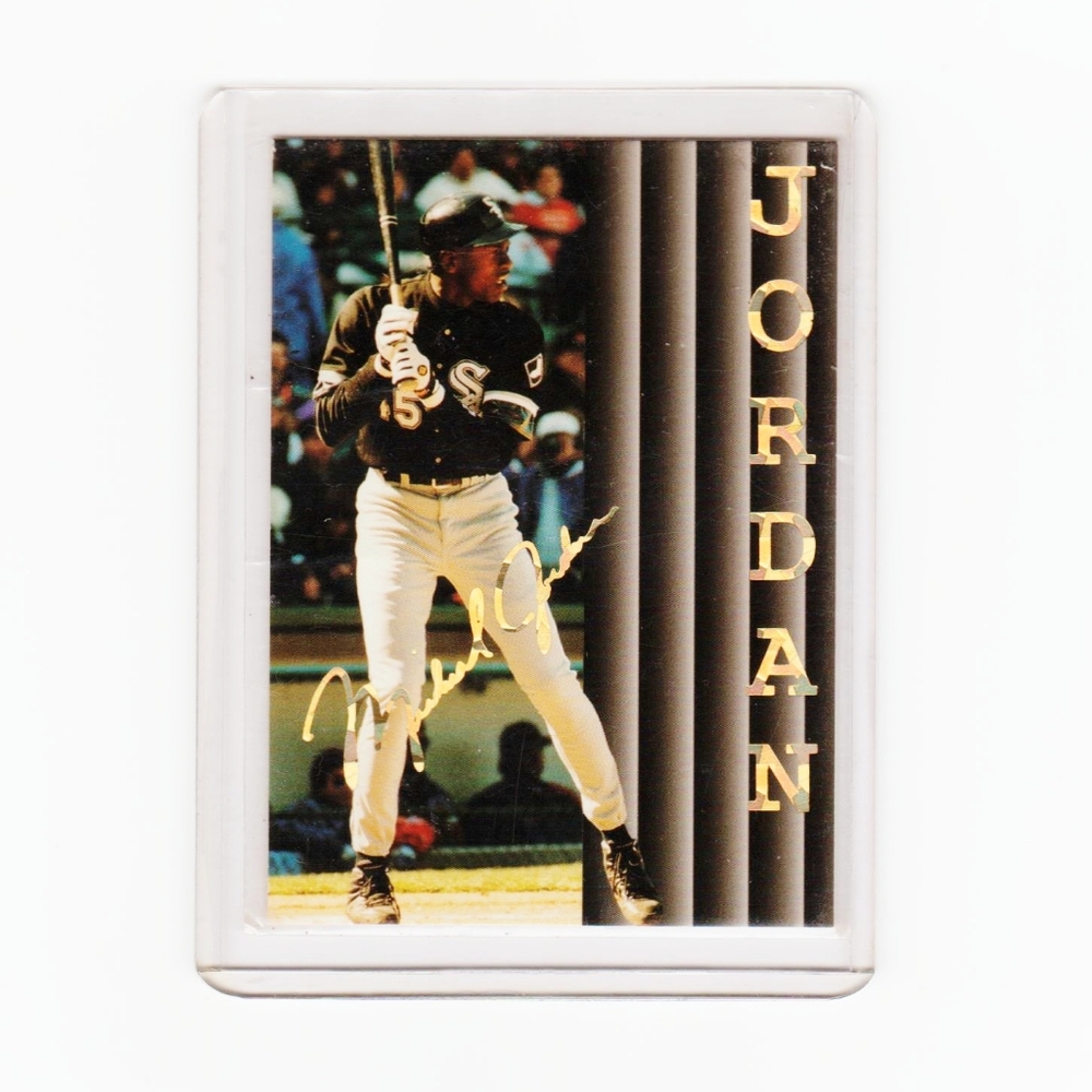 Michael Jordan Baseball Card Mint